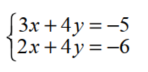 Solve each system - 