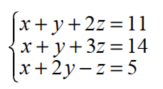 Solve each system - 