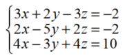 Solve each system - 