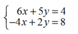 Solve each system. - 