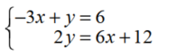 Solve each system. - 
