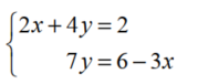 Solve each system. - 