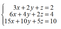 Solve each system using matrices. - 