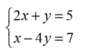 Solve each system of equations graphically. -   A)  {(-3, -1) } B)  {(3, 1) } C)  {(-1, 3) } D)  {(3, -1) }