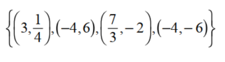 Determine the domain and range of the relation. Then determine whether the relation is also a function   