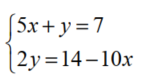 Solve each system of equations. - 