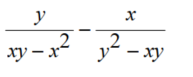 Add or subtract as indicated. Simplify each answer. - 