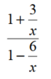 Simplify each complex fraction. - 
