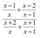 Simplify each complex fraction. - 