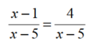 Solve each equation. - 