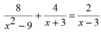 Solve each equation. - 