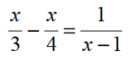 Solve each equation. - 