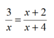 Solve each equation. - 