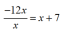 Solve each equation. - 