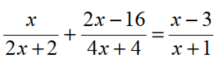 Solve each equation. - 