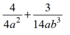 add, subtract, or simplify the expression as indicated. Be sure to discuss each result. - 
