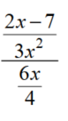 add, subtract, or simplify the expression as indicated. Be sure to discuss each result. - 