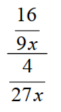 Simplify each complex fraction. - 
