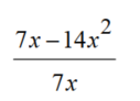 Simplify each rational expression - 