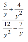 Simplify each complex fraction. - 