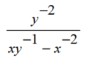 Simplify each complex fraction. - 