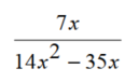Simplify each rational expression. - 