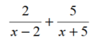 Perform the indicated operation. Write answers in lowest terms. - 