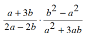 Perform the indicated operation. Write answers in lowest terms - 