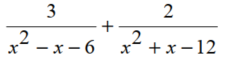 Perform the indicated operation. Write answers in lowest terms - 