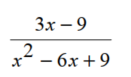Simplify each rational expression. - 