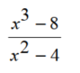 Simplify each rational expression. - 