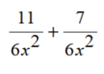Perform the indicated operation. Write answers in lowest terms. - 