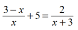 Solve each equation - 