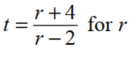 Solve each equation - 