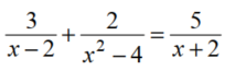 Solve each equation. -  A)  {17} B)  {11} C)  {12} D)  {9}
