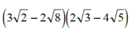 Multiply. Then simplify if possible. - 