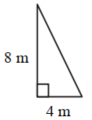 Find the length of the unknown side in each triangle. - 