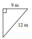 Find the length of the unknown side in each triangle. - 