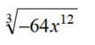 Raise to the power or find the root. Assume that all variables represent positive real numbers. Write with only positive exponents - 