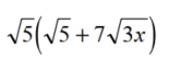 Perform the indicated operations. Assume that all variables represent positive numbers. - 