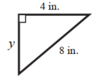 Perform the indicated operation and simplify. Write the result in the form a + bi. -Find y.  