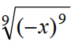 Raise to the power or find the root. Assume that all variables represent positive numbers. Write your answers using only positive exponents. -Simplify  