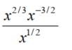 Raise to the power or find the root. Assume that all variables represent positive numbers. Write your answers using only positive exponents. - 