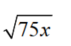 Simplify. Assume that all variables represent positive numbers. - 