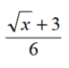 Rationalize the numerator. Assume that all variables represent positive numbers. - 