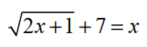Solve. - 