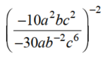 Raise to the power or find the root. Assume that all variables represent positive numbers. Write your answers using only positive exponents. - 