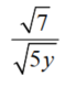 Rationalize each denominator. Assume that all variables represent positive numbers - 
