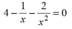 Solve. -