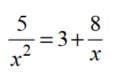 Solve. -